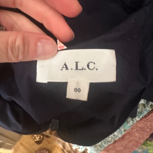 A.L.C. Georgia Dress in Nightshade - Picture 2 of 3